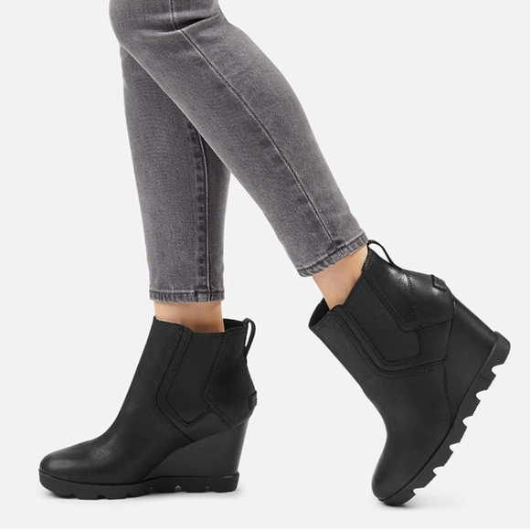 Sorel Joan Uptown Chelsea Bootie Black Women's 9.5 NWOT - Picture 5 of 16